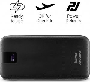 Powerbank Hama Power Pack PD 20 20000mAh Czarny 3