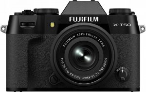 Lustrzanka Fujifilm Sisteminis fotoaparatas FUJIFILM X-T50/XC15-45mmF3.5-5.6 OIS PZ Juodas (juodas) 3