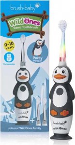 Szczoteczka Brush-baby WildOnes Penguin Szara 2