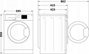 Pralka Indesit Pralka MTWSA61294WPL 11