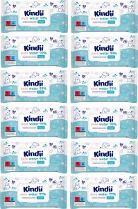 Kindii KINDII-CHUSTECZKI A 60SZT PURE WATER 99% HAR02DZ04 2