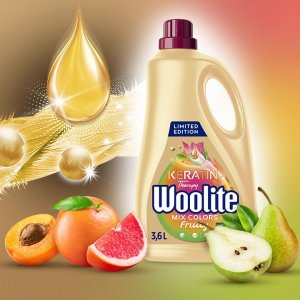 Woolite WOOLITE_Colour Keratin Limited Edition płyn do prania Fruity 3,6l 3