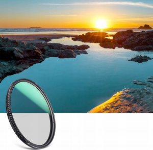 Filtr Kf FILTR Polaryzacyjny CPL K&F CONCEPT NANO-X Ultra-Low Reflection 82mm 82 mm / KF01.2481 4