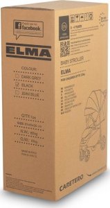 Wózek Caretero WÓZEK SPACEROWY ELMA BLACK 3