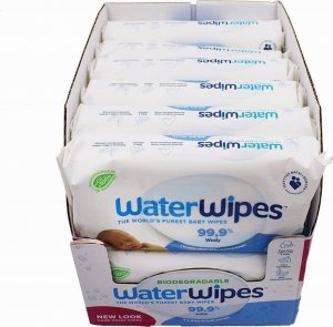 WaterWipes Chusteczki nawilżane BIO* 12x60 szt. 6