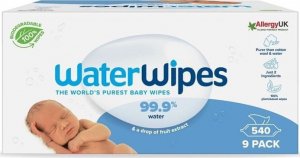 WaterWipes Chusteczki nawilżane BIO 9x60 szt. 4