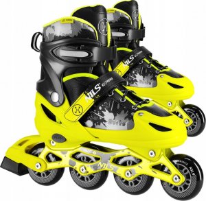 Rolki Nils Extreme NA18137A rekreacyjne regulowane żółte r. 39-42 2