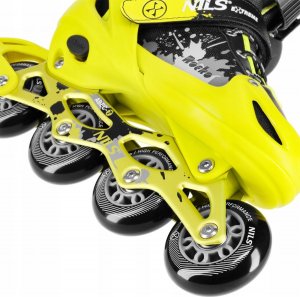 Rolki Nils Extreme NA18137A rekreacyjne regulowane żółte r. 39-42 6