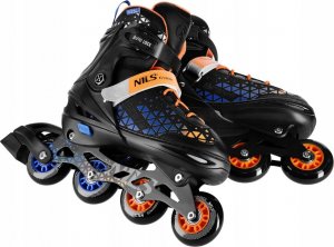 Rolki Nils Extreme NH18190A z wymienną płozą regulowane czarne r. 39-43 5