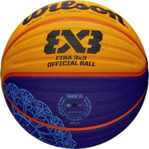 Wilson Piłka do koszykówki 3x3 FIBA 2024 Paris Olympic r. 6 (WZ1011502XB) 3