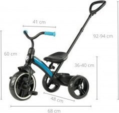 Qplay Rowerek Trójkołowy Elite Plus New Blue 12