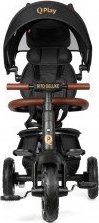 Qplay Qplay Rowerek Trójkołowy Rito Deluxe Rubber Black 2