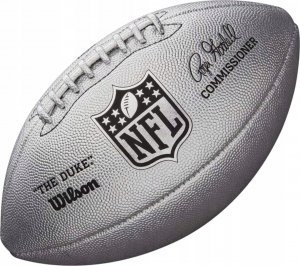 Wilson Wilson NFL Duke Metallic Edition Ball WTF1827XB Srebrne 9 3