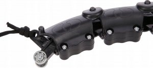 HMS HHW11 PLUS SIZE HULA HOP BLACK Z WYPUSTKAMI I OBCIĄŻNIKIEM 8
