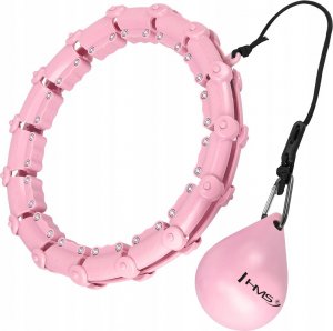 HMS HHW11 PLUS SIZE HULA HOP LIGHT PINK with protrusions and weights 4
