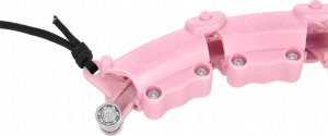HMS HHW11 PLUS SIZE HULA HOP LIGHT PINK with protrusions and weights 8