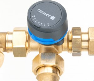 Afriso Afriso zestaw mieszający ze sprzęgłem hydraulicznym BPS 906 AP, człon bez mieszania i z zaworem obrotowym ARV 362, pompy AFRISO APH 160 9090620 6