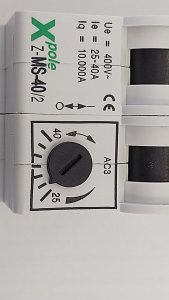 Eaton Wyłącznik silnikowy 2-biegunowy 18,5 kW 25-40A Z-MS-40/2 248401 3