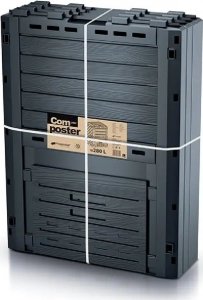 Prosperplast PROSPERPLAST KOMPOSTOWNIK 280L ANTRACYT COMPOGREEN WOODY 3