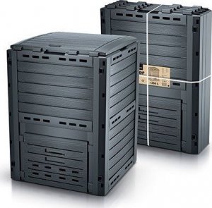 Prosperplast PROSPERPLAST KOMPOSTOWNIK 280L ANTRACYT COMPOGREEN WOODY 5
