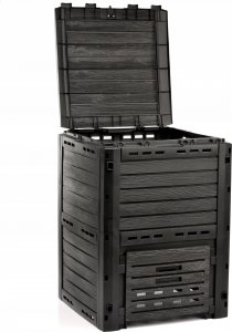 Prosperplast PROSPERPLAST KOMPOSTOWNIK 280L ANTRACYT COMPOGREEN WOODY 8