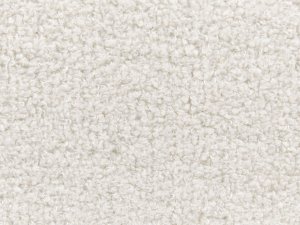 Beliani Łóżko kremowe tapicerowane ze stelażem 90 x 200 cm ROANNE 10