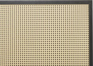 Beliani Łóżko rattanowe 140 x 200 cm czarne MONPAZIER 7