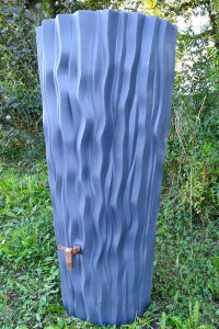 Prosperplast ZBIORNIK POJEMNIK NA WODĘ DESZCZÓWKĘ ALANA FLOWER 160L ANTRACYT 6