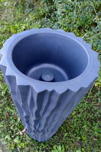 Prosperplast ZBIORNIK POJEMNIK NA WODĘ DESZCZÓWKĘ ALANA FLOWER 160L ANTRACYT 8