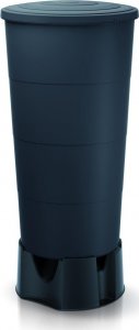 Prosperplast Zbiornik na deszczówkę Smooth 200L (antracytowy) + kranik 3