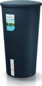 Prosperplast Zbiornik na deszczówkę Smooth 200L (antracytowy) + kranik 8
