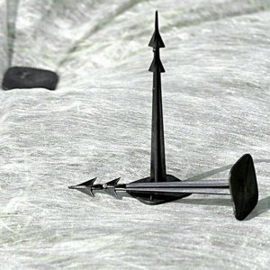 Prosperplast SZPILKI GROTY KOŁKI DO AGROWŁÓKNINY HARPOON PEG WYS. 12,5CM 50SZT 5