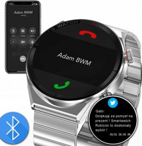 Smartwatch Rubicon SMARTWATCH MĘSKI Rubicon RNCE99 - WYKONYWANIE POŁĄCZEŃ, ŁADOWANIE BEZPRZEWODOWE (sr046b) 20
