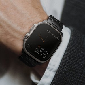 Uniq UNIQ pasek Osta Apple Watch 42/44/45/ 49mm Series 1/2/3/4/5/6/7/8/9/SE/SE2/Ultra/Ultra 2 Stainless Steel srebrny/titanium silver 7