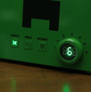 Toster Ukonic Toaster Minecraft Creeper Square 3