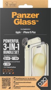 PanzerGlass iPhone 15 Plus 3-in-1 Pack 4