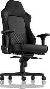 Fotel Noblechairs HERO made of genuine leather - czarny/czarny (GAGC-118) 4