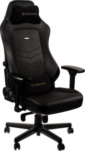Fotel Noblechairs HERO made of genuine leather - czarny/czarny (GAGC-118) 8