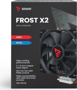 Chłodzenie CPU Savio Frost X2 12