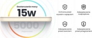 Powerbank Ugreen Mini 5000mAh Czarny 6