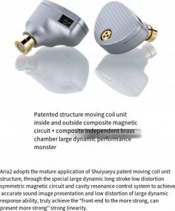 Słuchawki Moondrop Aria 2 - Dynamiczne IEM Hi-Fi 10