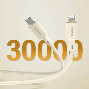 Kabel USB Dudao Lightning - USB-C 1 m Biały (DDA332) 4