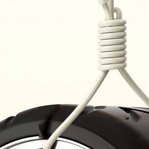 Kabel USB Dudao Lightning - USB-C 1 m Biały (DDA332) 8