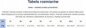 Joma Joma S.Land Jr 2404 SLANJS2404 Niebieskie 34 6
