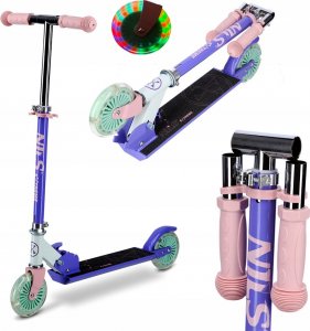 Hulajnoga Nils Extreme HD120L Fioletowy (16-50-331) 2