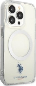 U.S. Polo US Polo Assn MagSafe Collection - Etui iPhone 15 Pro (przezroczysty) 4