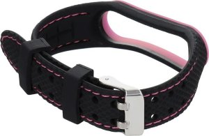 Braders Pasek Lifestyle Braders do Xiaomi Mi Band 5 / 6 czarno-różowy 5