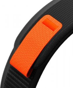 Braders Nylon Garmin Fenix 5 / 6 / 6 Pro / 7 Czarny / Pomarańczowy 2