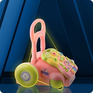Ricokids Chodzik edukacyjny z muzyką 2w1 RK-744 Ricokids różowy 8