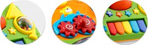 Ricokids Chodzik edukacyjny z muzyką 2w1 RK-744 Ricokids biały 4